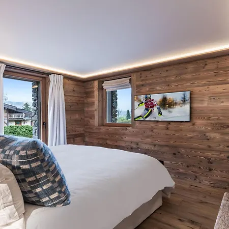 Chalet Spacieux Et Lumineux Avec Spa, Cinema Et A Demi-quartier, - Fr-1-569-191 Megeve